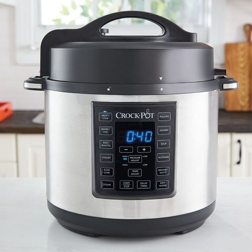 Crock-Pot 6 Qt 8-in-1 Multi-Use Express Crock Programmable Slow Cooker