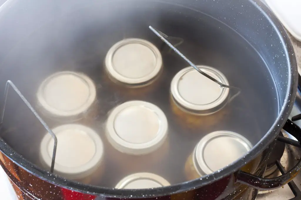 Making Peach Jam - Boiling Water Processing - Water Bath Canning