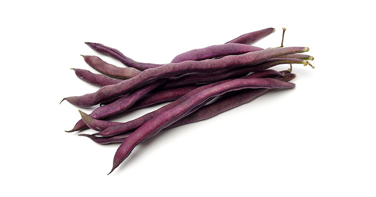 kidney bean on white background