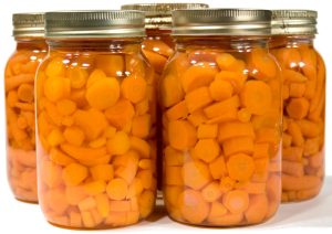 cans of sliced carrots