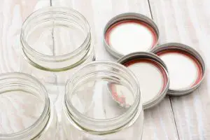 canning jars and lids